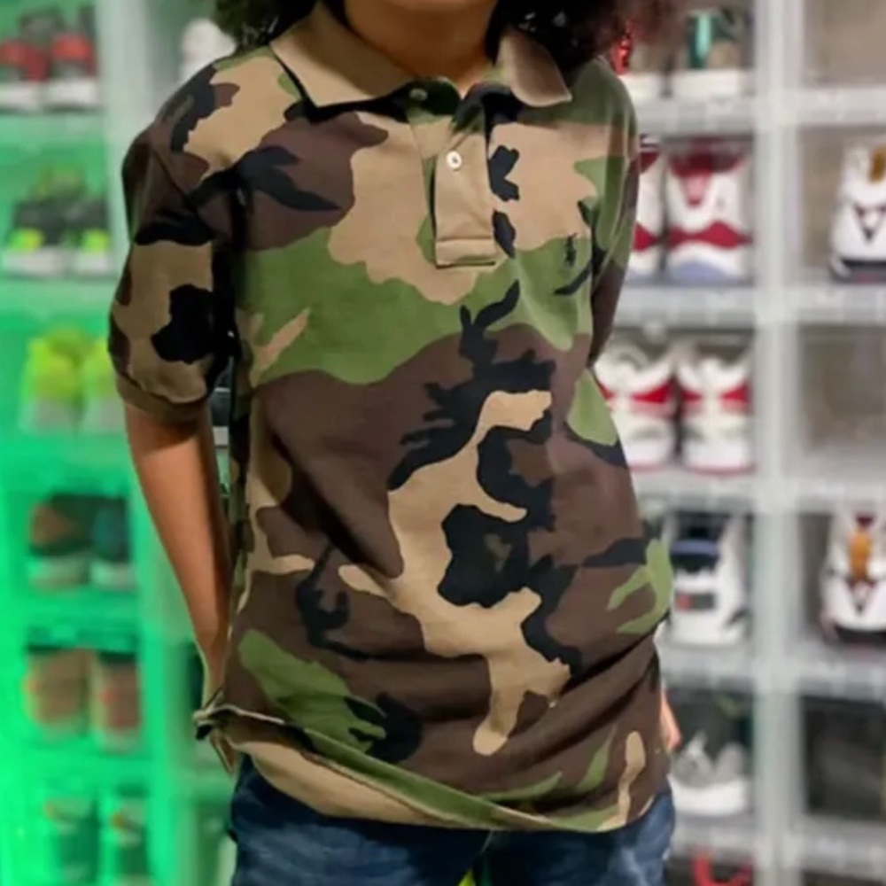 POLO SHIRT SZ M 10/12